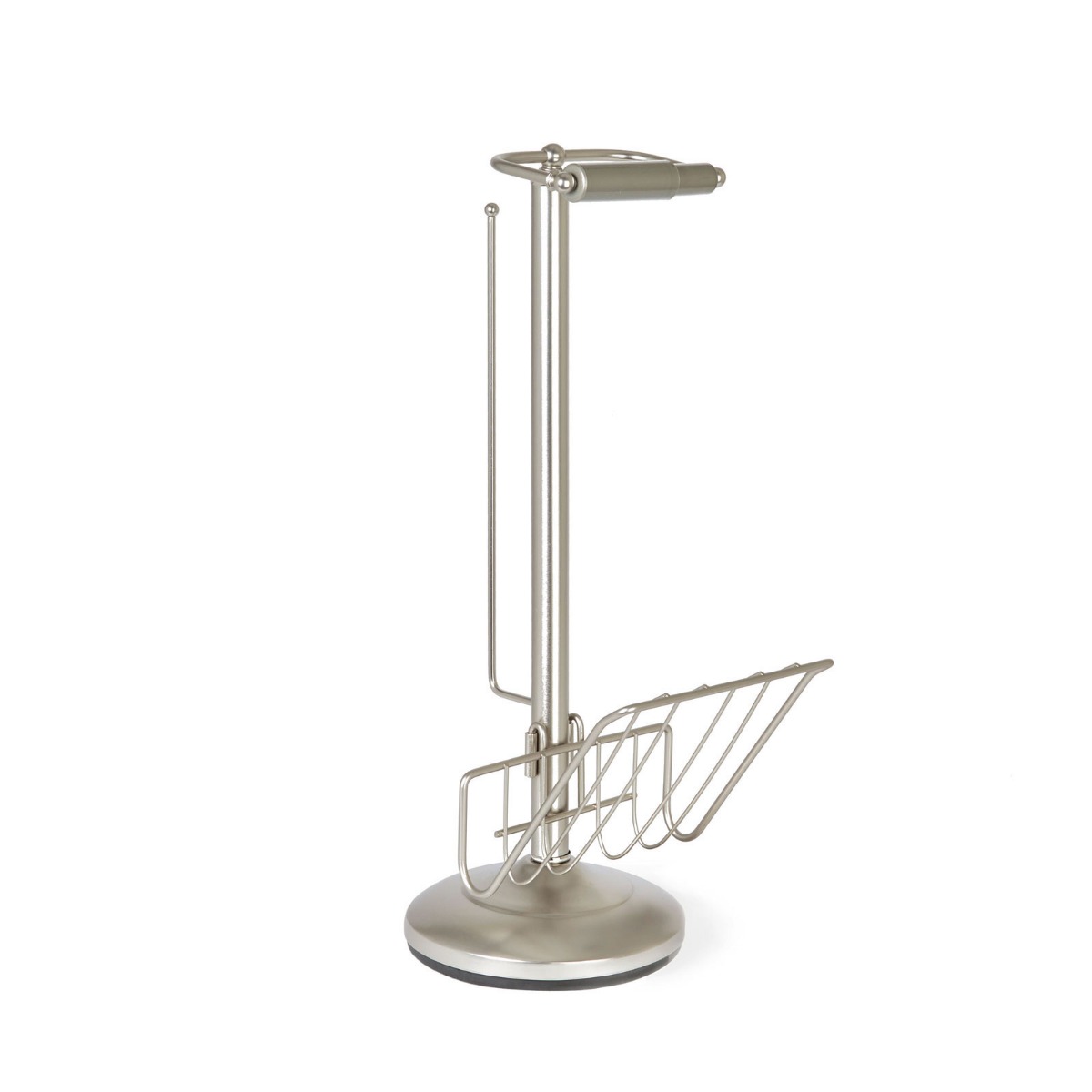 The TOILET CADDY - Satin Nickel